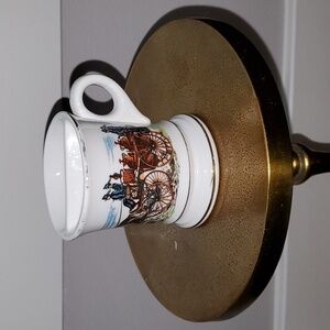 Vintage Knobler Japan Firemen Shaving Cup